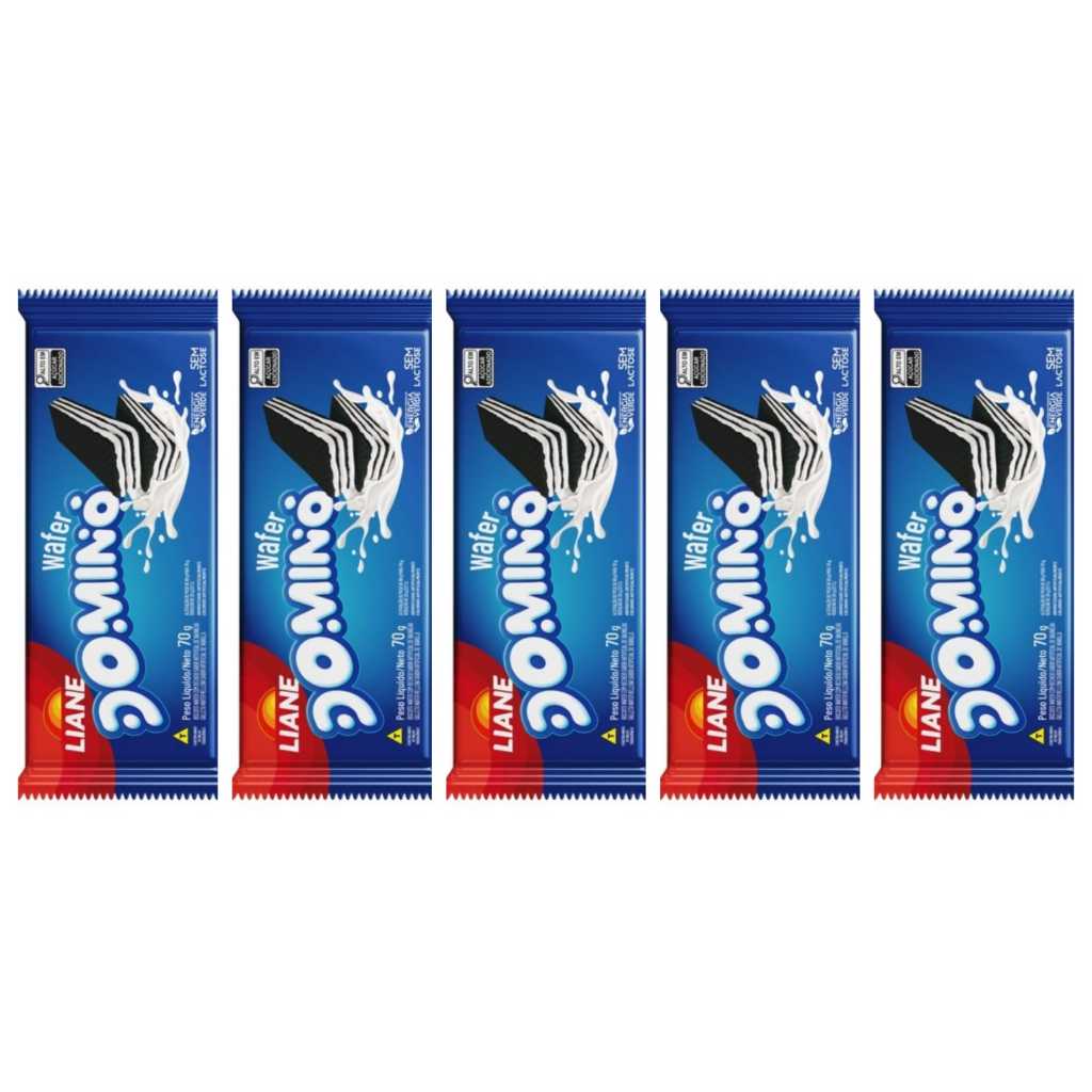 その他 TDK CDM-70G Biscoito Wafer Liane Dominó Sem Lactose 70G - 5 Unidades | Shopee