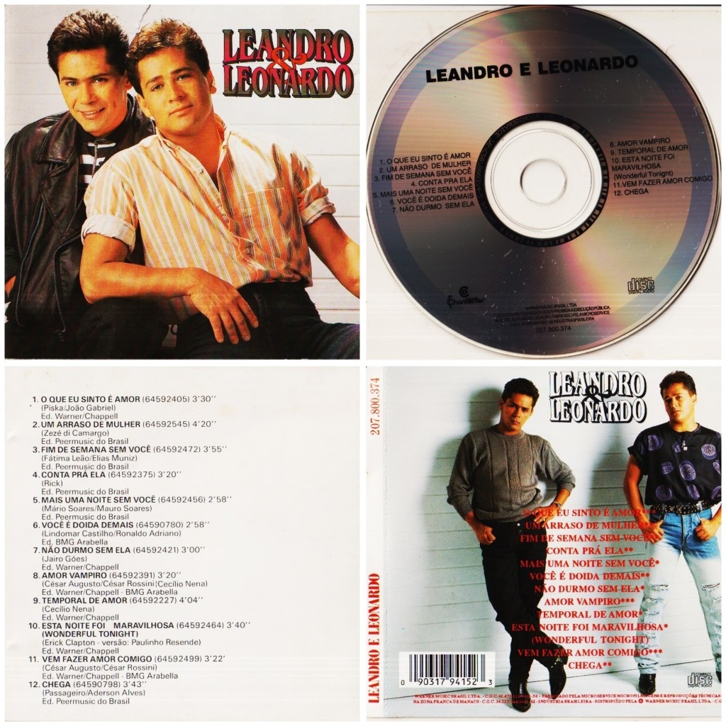 CD LEANDRO & LEONARDO OPÇÕES e DETALHES NA DESCRIÇÃO | Shopee Brasil