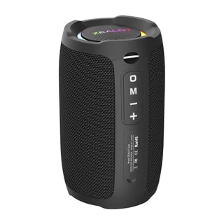 【Envio Imediato】Caixa de Som Bluetooth ZEALOT-S49 Boombox 10W | RGB, IPX5, 3600mAh, Alça Anti-Perda, TWS Estéreo, BT5.4