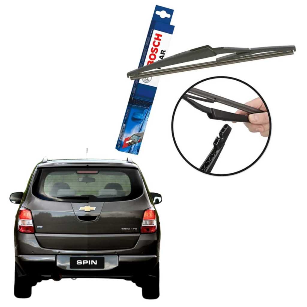 Palheta Bosch Limpador Traseiro Chevrolet Spin 12 2013/2024 | Shopee Brasil