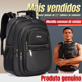 Mochila Grande Unissex Reforçada e Durável com Tecido Resistente à Água para Faculdade Trabalho e Uso Diário