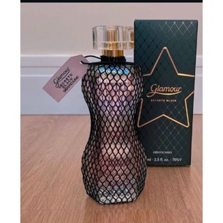 Glamour Secrets Black o boticário desodorante colônia 75 ml em Oferta na Shopee
