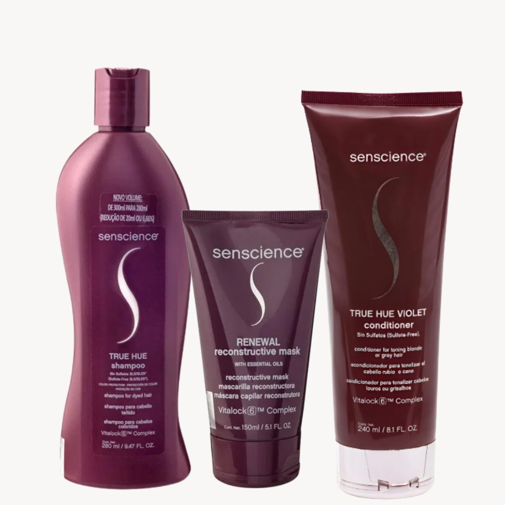 Senscience True Hue Violet Shampoo 280ml I Condicionador 240ml I ...