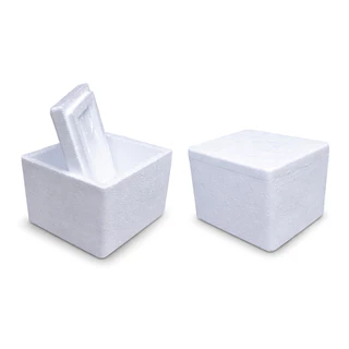 10cx CAIXA TERMICA iso eps - modelo pp 7,5 x x 9,5 x 11,2 - 250ml