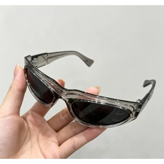 Óculos de Sol Unissex Moda Fashion 2026 Estilo Retrô Oval Óculos Escuros Versátil Confortável