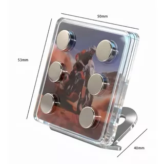 Suporte Celular Magnético 6 Imãs Para Moto