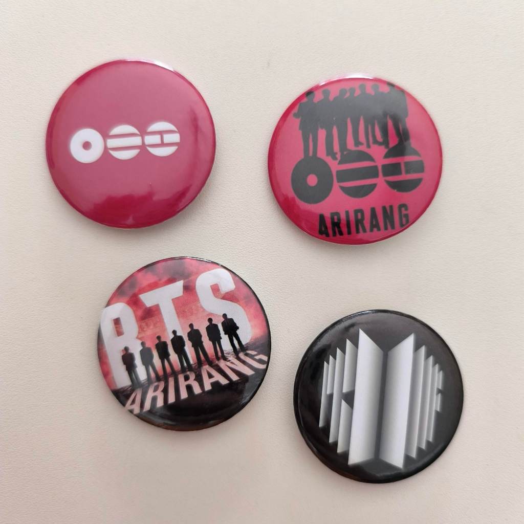 Bottons personalizados BTS - Arirang - K-pop 44mm - 4 unidades | Shopee ...