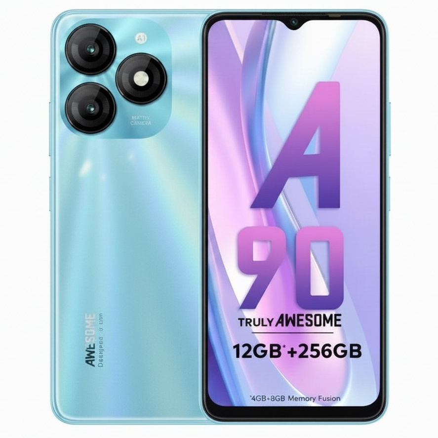 Smartphone itel A70 A665L Dual SIM de 256GB / 12GB RAM de 6.6