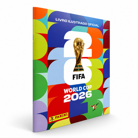 Kit Álbum Copa Do Mundo FIFA 2026 Brochura + 7/21/35/70 Figurinhas Pacotes Colecionáveis Originais — foto 1 — Achou Levou Brasil