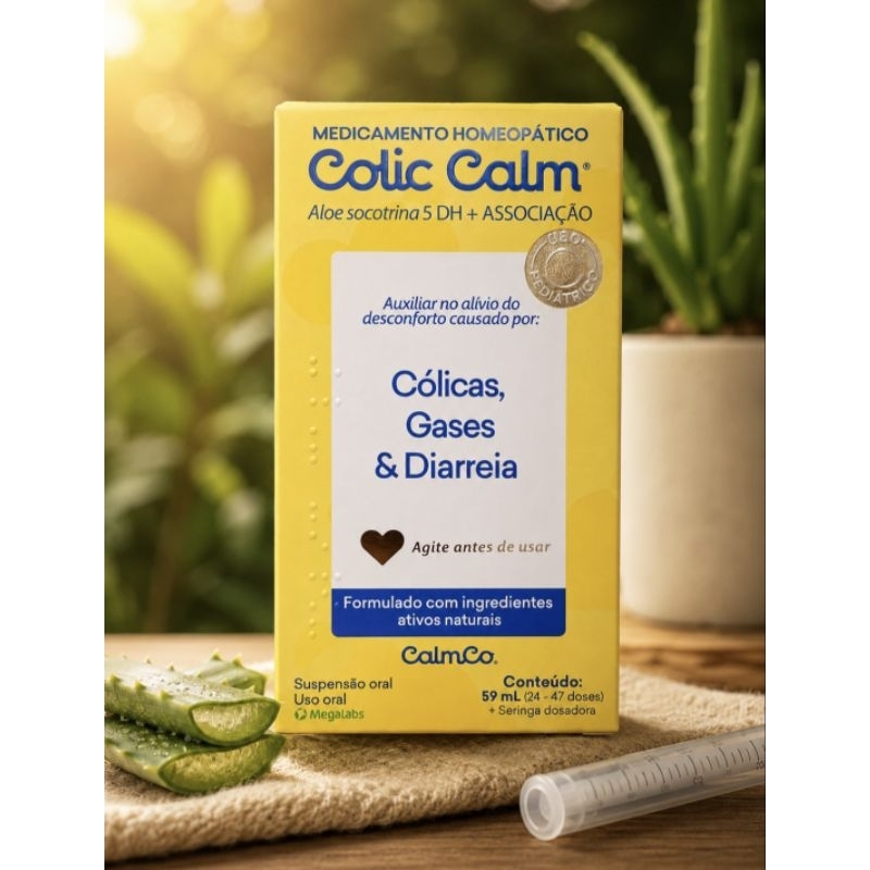 Coli.c Calm Suspensão Oral 59Ml + Seringa Dosadora | Shopee Brasil