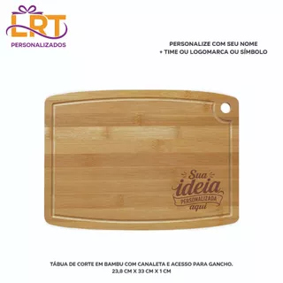 Tábua Churrasco Personalizada Nome / Time ou Logo | Presente Casamento Padrinhos Aniversário