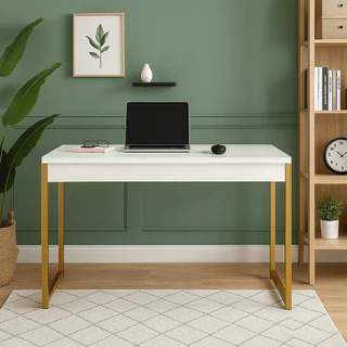 Mesa Mesinha Escrivaninha Estudo Industrial em Aço Envio Imediato