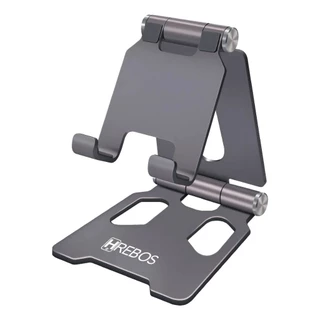 Suporte para Celular de Mesa Ajustável 360° Universal Dobrável Tablet e Smartphone Vários Ângulos