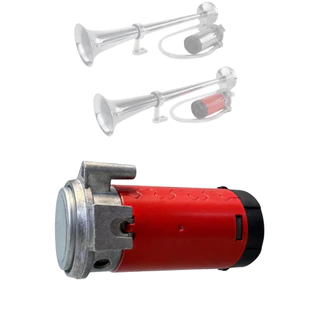 Compressor 12V Para Buzina À Ar Caminhão Caminhonete Carro Moto Barco