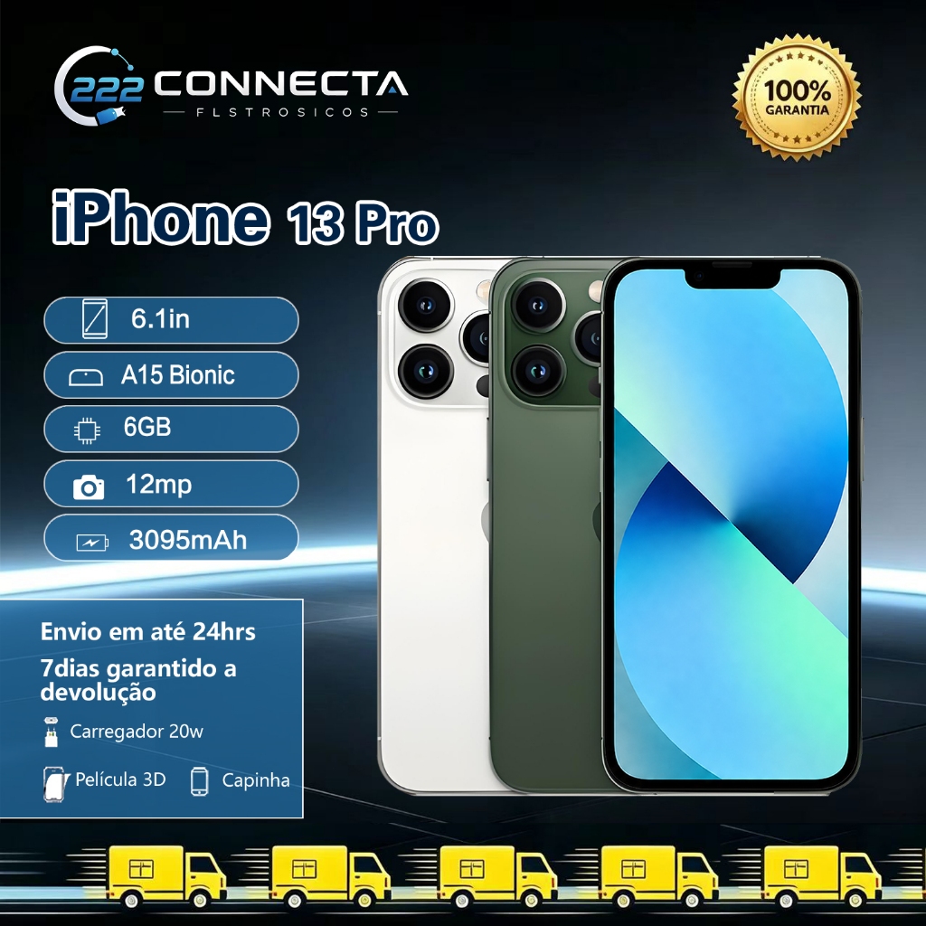 Iphone 13/13 pro/ 13 Pro Max 128gb Iphone Apple 100% Original