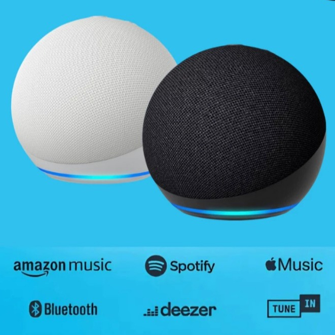 Amazon Echo Dot 5ª geração Original | Assistente virtual Alexa