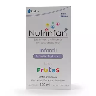 Polivitamínico Nutrinfan Infantil Frutas 120ml + Copo Dosador