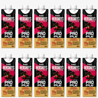 12 Pro Play Italac 250ml | 15g Proteína Zero Lactose Bebida Proteica Original