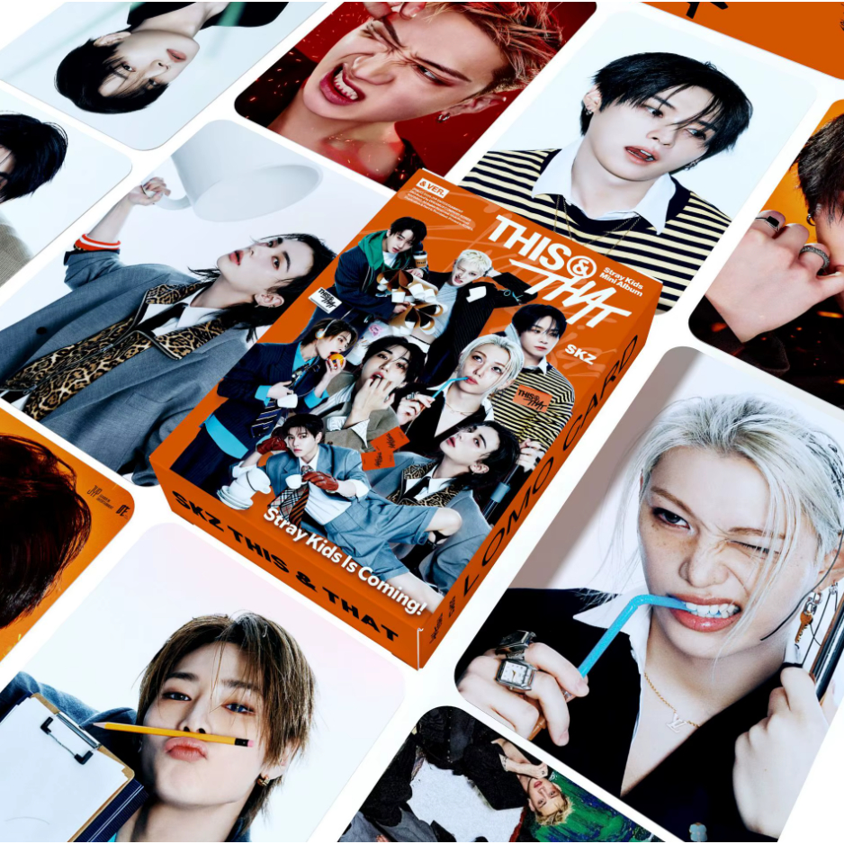 K-POP 55pcs/box Photocard/Lomocards STRAY KIDS | Shopee Brasil