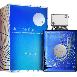 Perfume Armaf Club de Nuit Iconic EDP 105ml Masculino, Fragrância Amadeirada Aromática, Longa Fixação