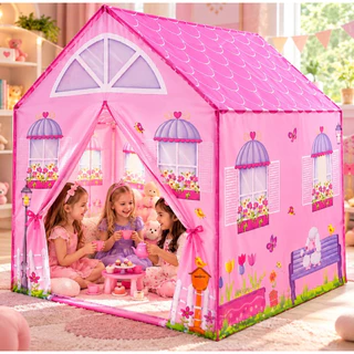 Barraca/ Tenda Infantil em Forma de Casinha Dobrável