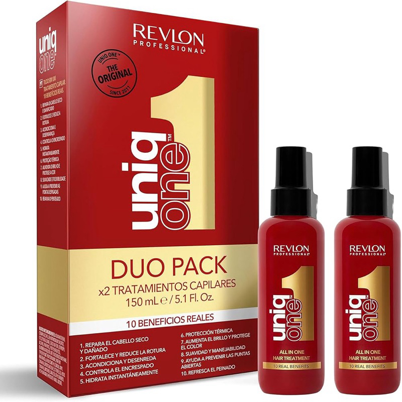 Kit com 2 Revlon Uniq One Leave-In 150ml | Shopee Brasil