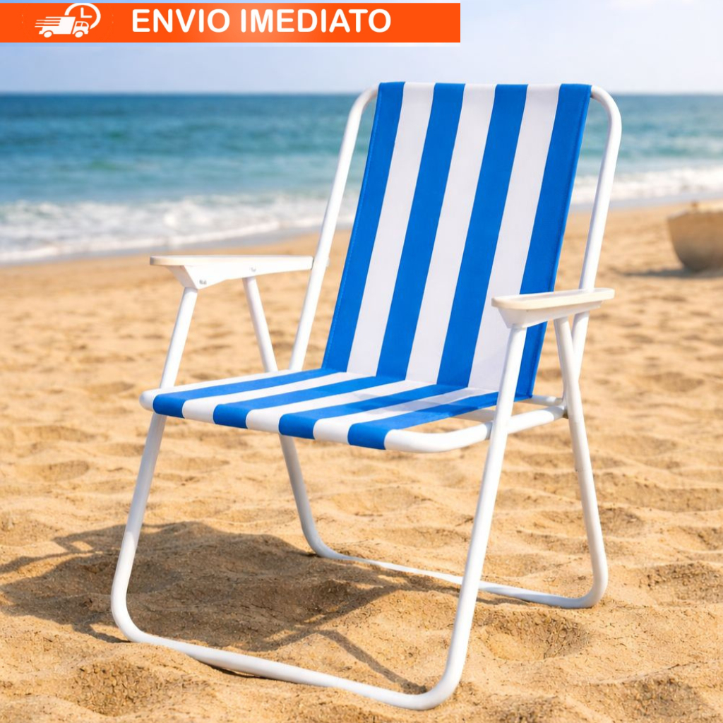 Cadeiras de Praia Dobrável | Shopee Brasil