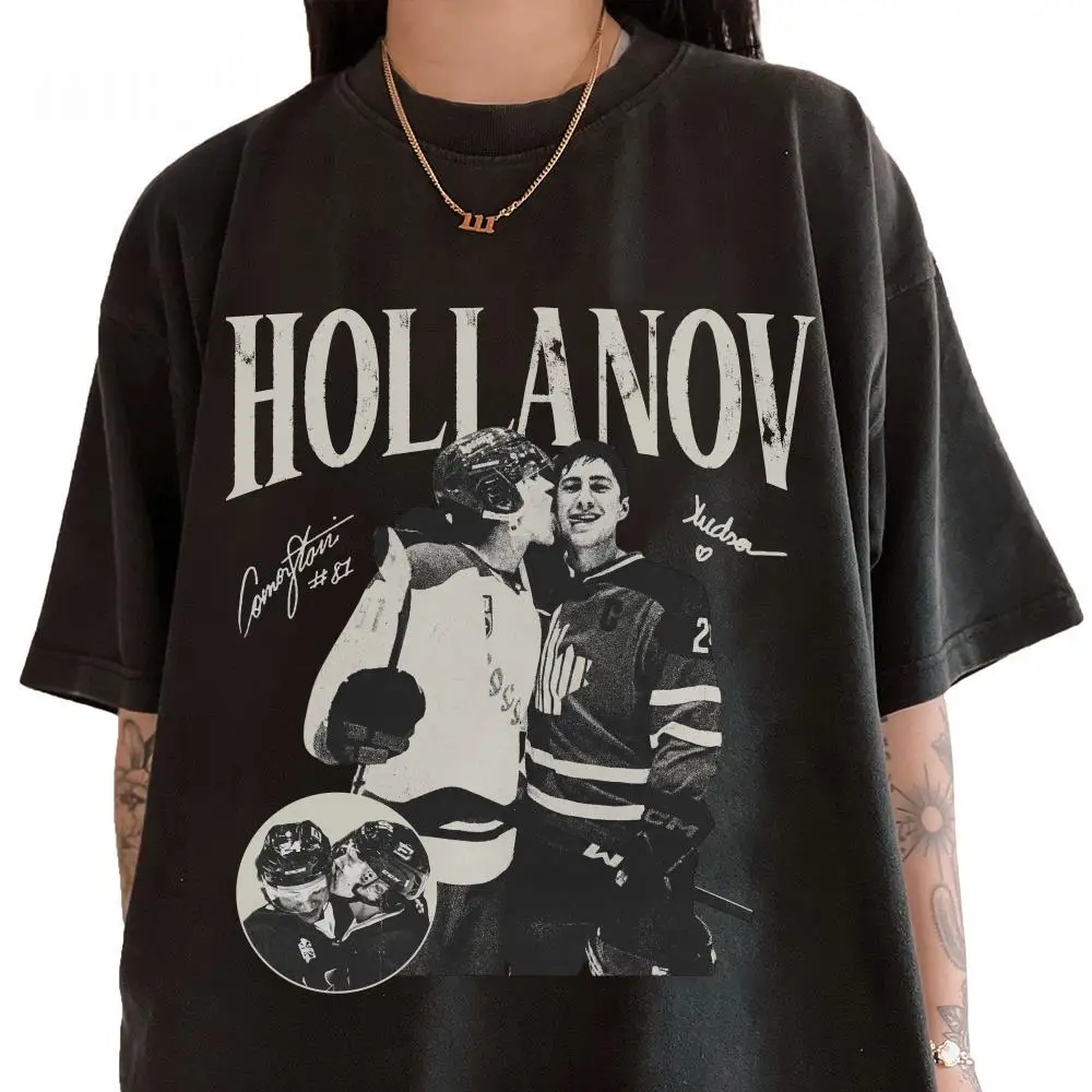 Camiseta Básica Oversized e Plus em Algodão Shane Hollander e Ilya