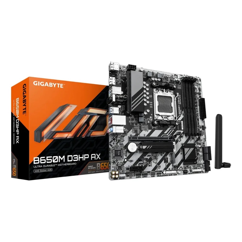 Placa Mae Gamer Gigabyte B650m D3hp Ax Socket Am5 Ddr5 Preto | Shopee ...