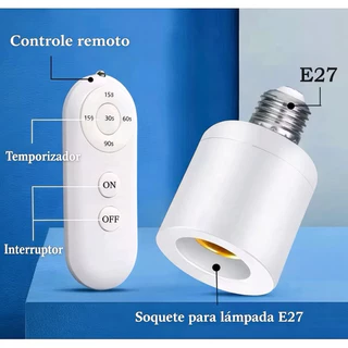Base De Lâmpada NARCISSUS, Interruptor De Temporizador E27 Suporte De Inteligente, AC85-265V