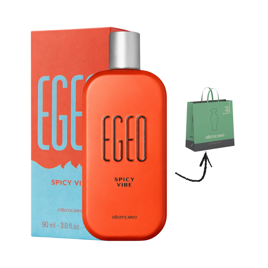 Perfume Masculino Fougère Egeo Spicy Vibe 90lm - oBoticário em Oferta na Shopee