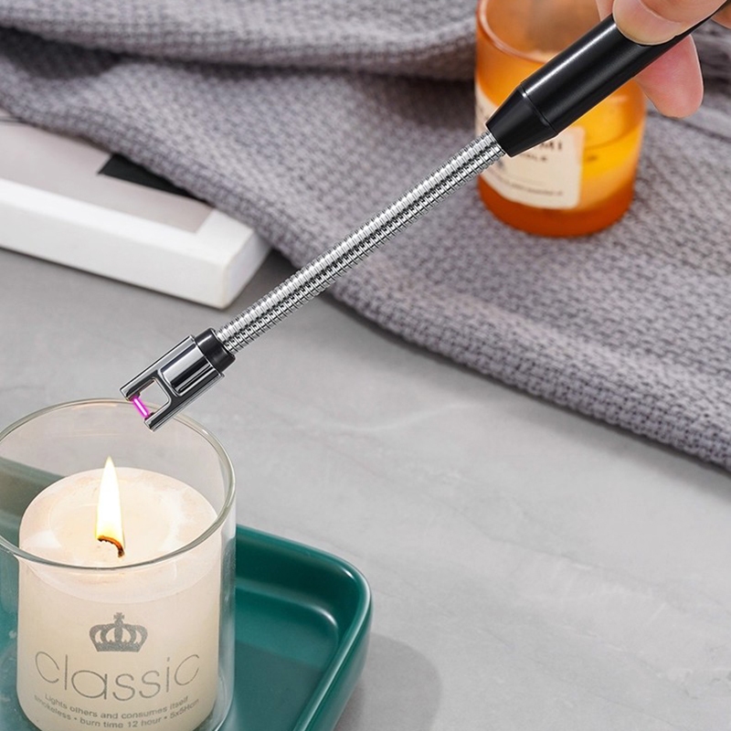 Fogão Churrasqueira Vela Acendedor De Fogão Isqueiro Eletrico Original Recarregavel USB