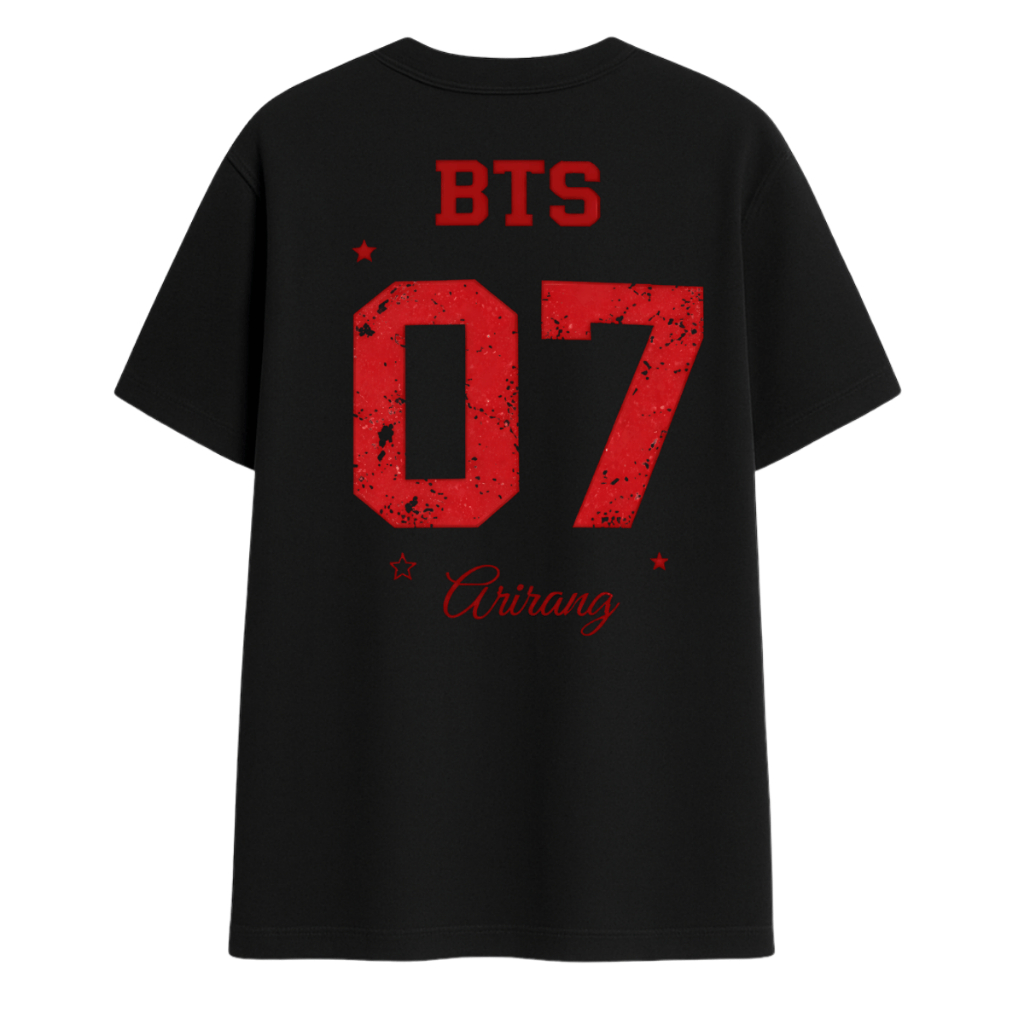 Camiseta Bts Arirang Tour 2026 K-pop Álbum World Tour Streetwear