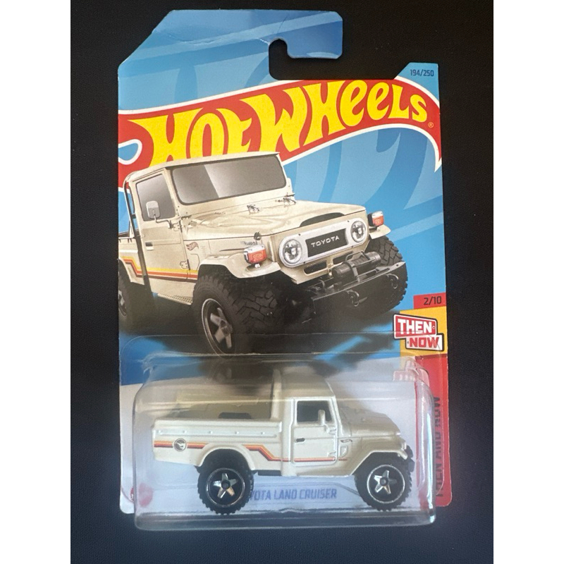 Hot Wheels Toyota Land Cruiser T-Hunt 2/10 [cream] 194/250 Regular Treasure Hunt