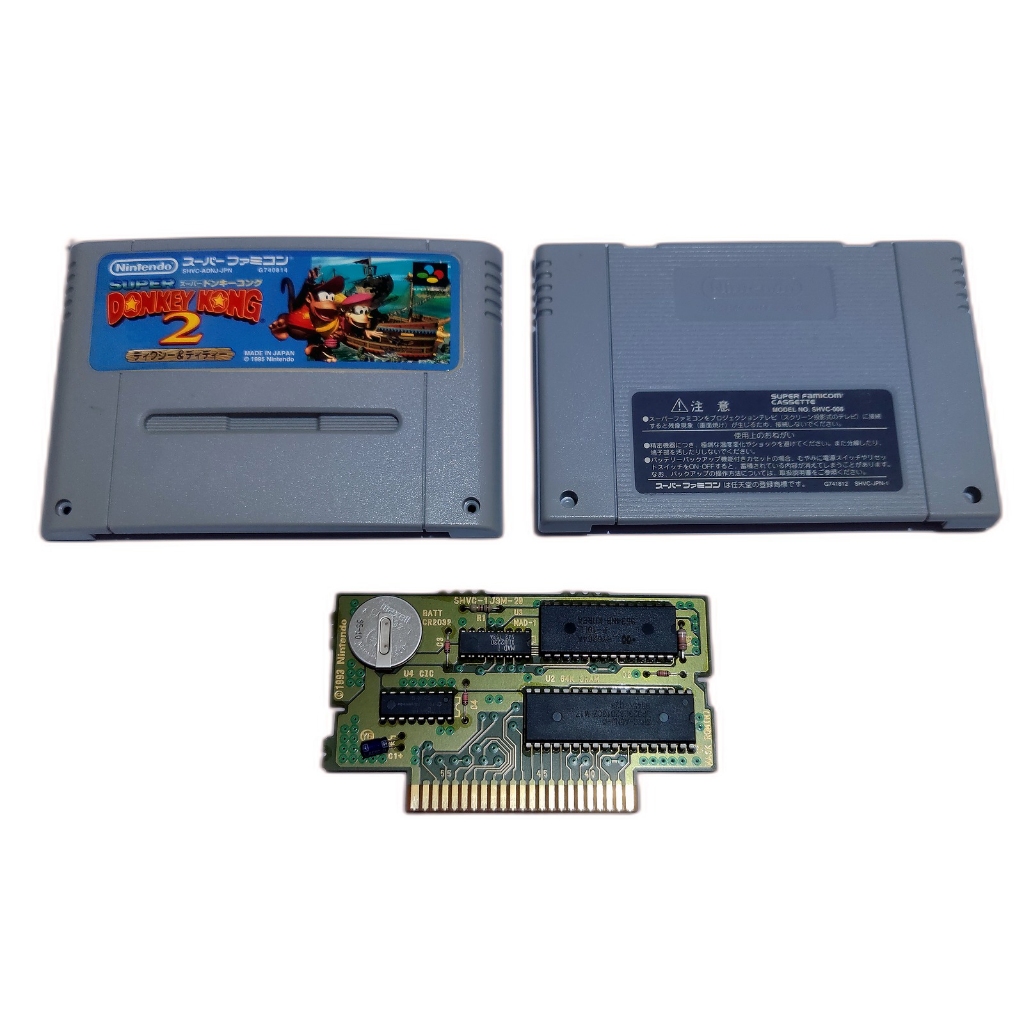 Super Nintendo Super Famicom - Donkey Kong Country 2 Original | Shopee ...