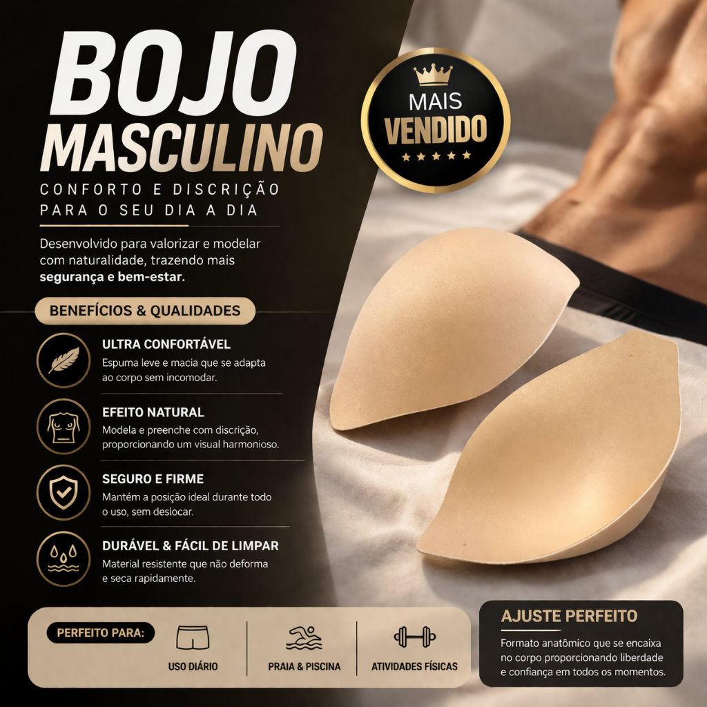 Bojo Masculino Anatômico Modelador Realista | Shopee Brasil