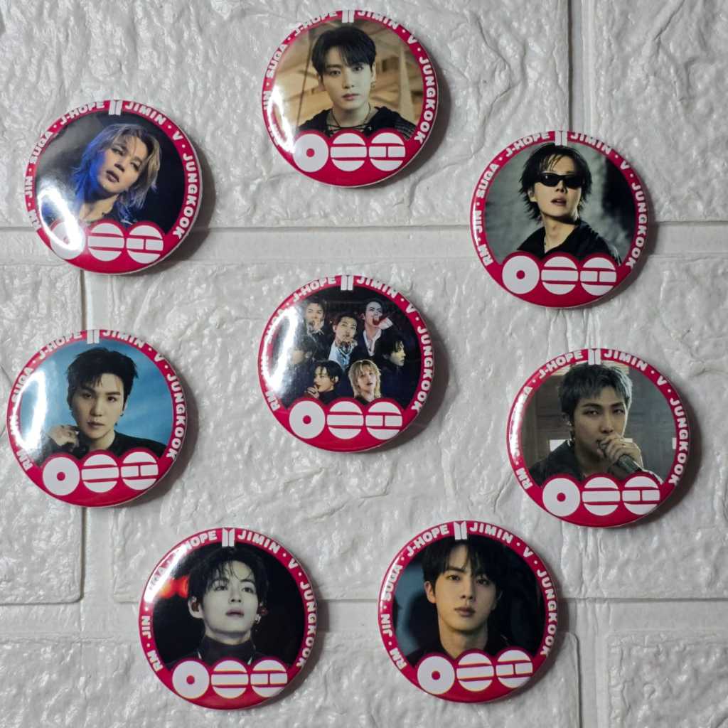 KIT BOTTONS BROCHE - PINS BTS ARIRANG | Shopee Brasil