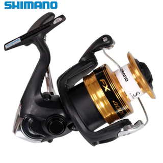 Molinete Shimano Fx Fc 4000 Cor Preto/dourado Lado Da Manivela Direito/esquerdo