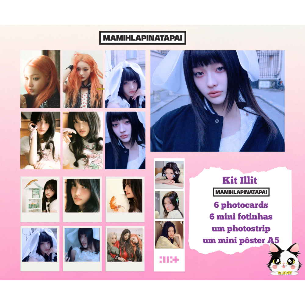 KPOP - Illit Mamihlapinatapai kit fanmade - Yunah - Wonhee - Moka