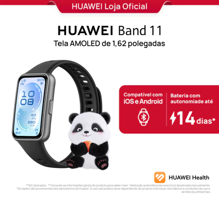 HUAWEI Band 11 Smartwatch Relogio Monitoramento Aprimorado do Sono Bem estar Emocional