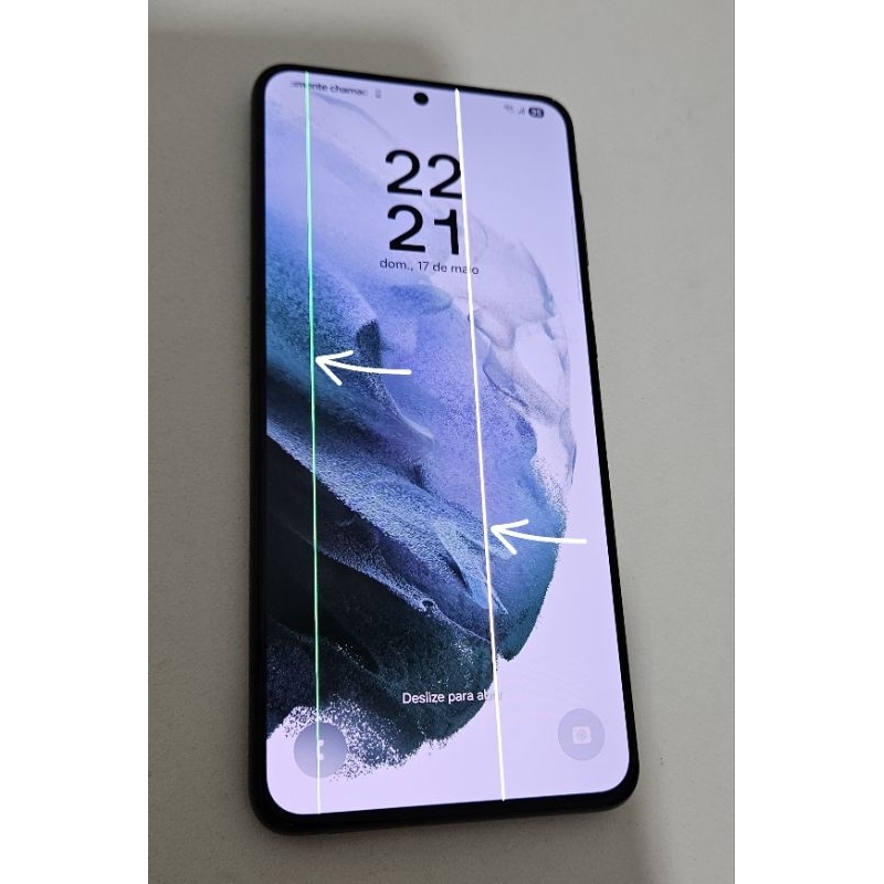 Samsung Galaxy S21 + Plus 256GB Original Usado (COM LINHAS