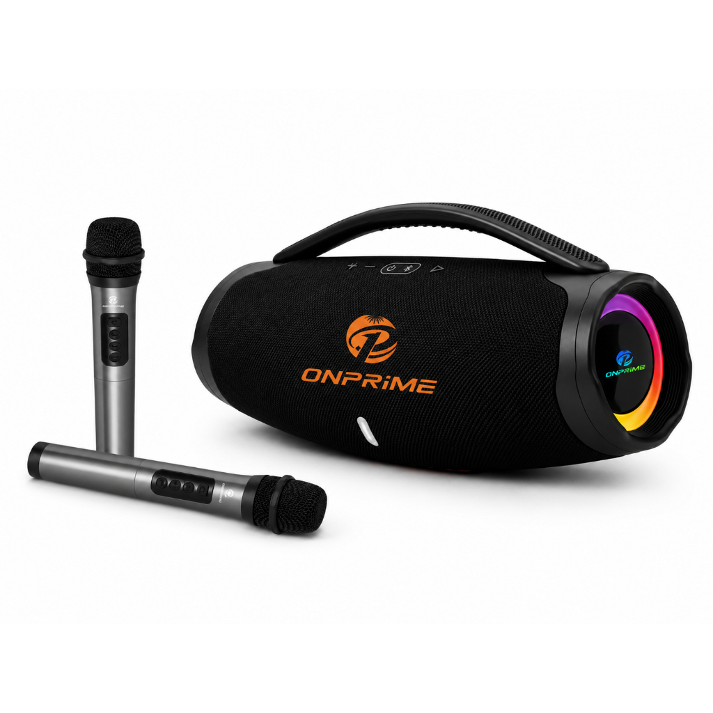 Caixa de Som Bluetooth Alto-falante HSJ 6600 karaoke potente 200w