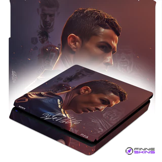 Finne Skins Adesivo Ps4 Playstation 4 Slim CR7 Signature