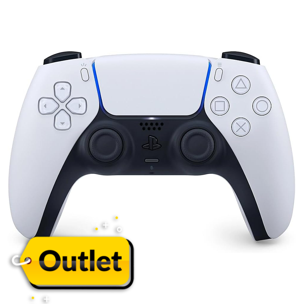 OUTLET Controle PS5 Dualsense Branco Sem Fio Sony Original Com Garantia + Nota