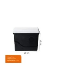 Caixa Térmica Reforçada Cooler 42Litros/ XPLAST Com Alça e Porta