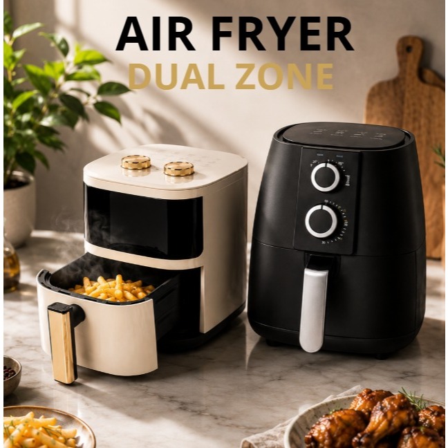 THERAMPAGE フライヤー Fritadeira Elétrica Air Fryer Nakasaki 3,1L Sem Óleo para Assar