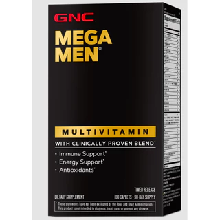 Mega Men Multivitamínico 180 Caplets GNC