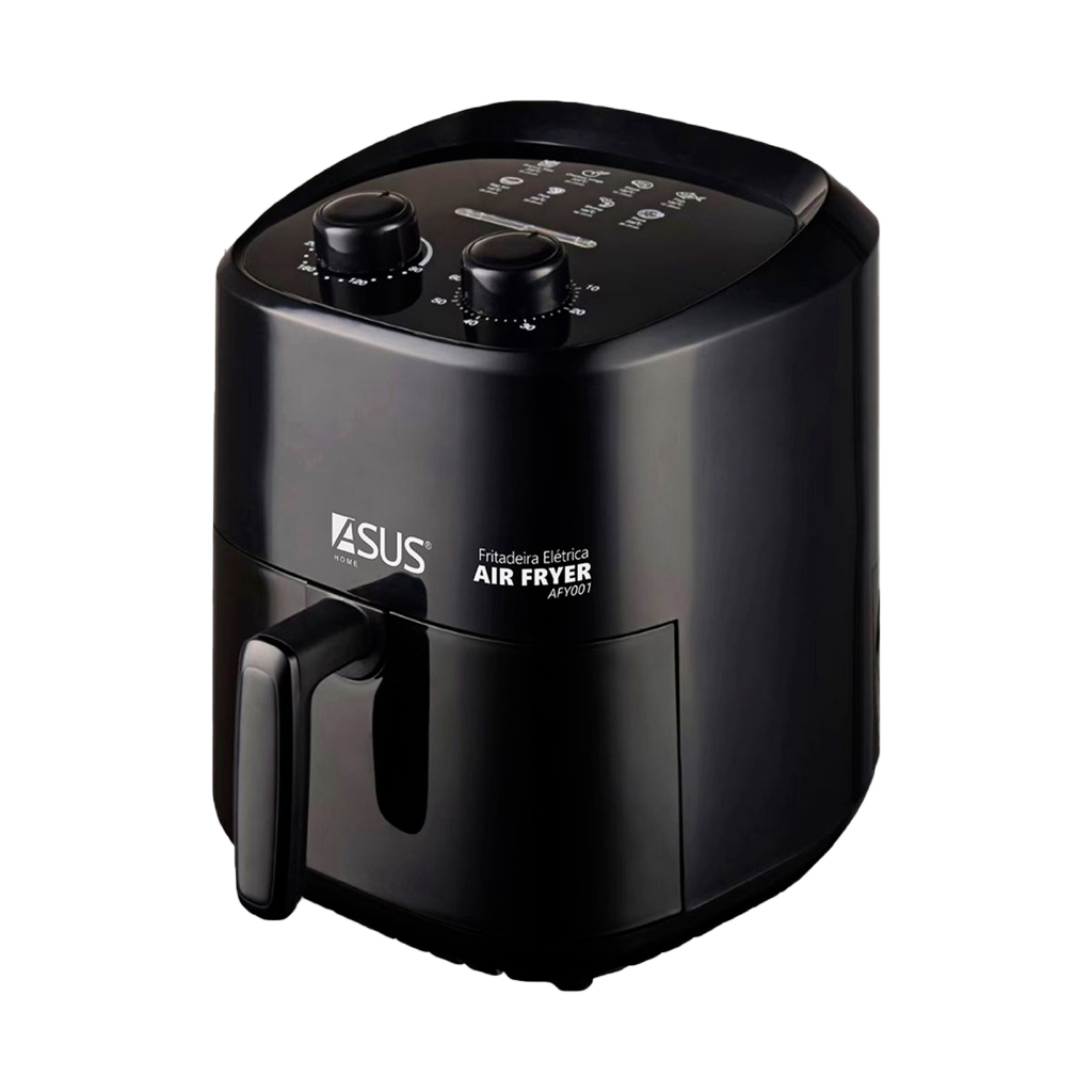 Fritadeira Sem Óleo Elétrica Air Fryer Asus 3,5 Litros 1400w Airfryer