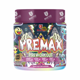 Pré-treino Prémax Açaí com Guaraná 300gr. - Invictus Nutrition