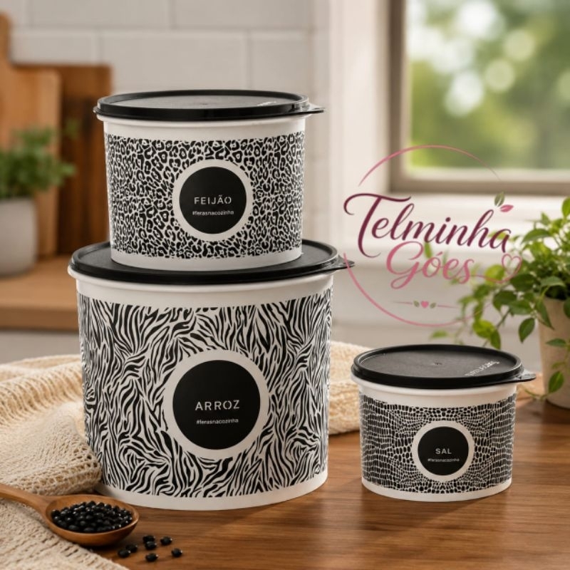 Caixa De Mantimento Conjunto 3 pçs Tupperware | Shopee Brasil